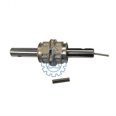 Piston rod gearbox switching